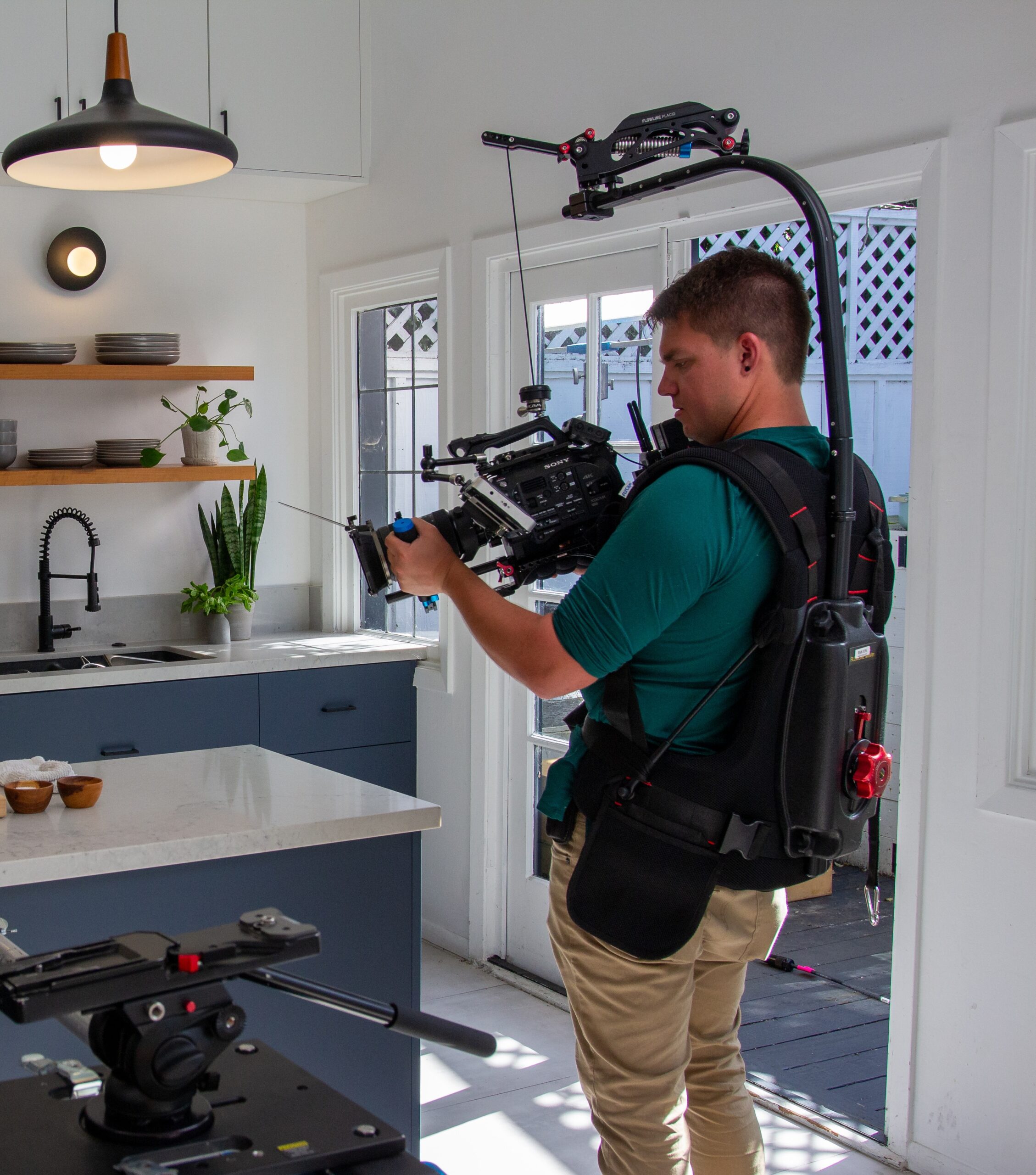 Stefan Buhr behind the scenes